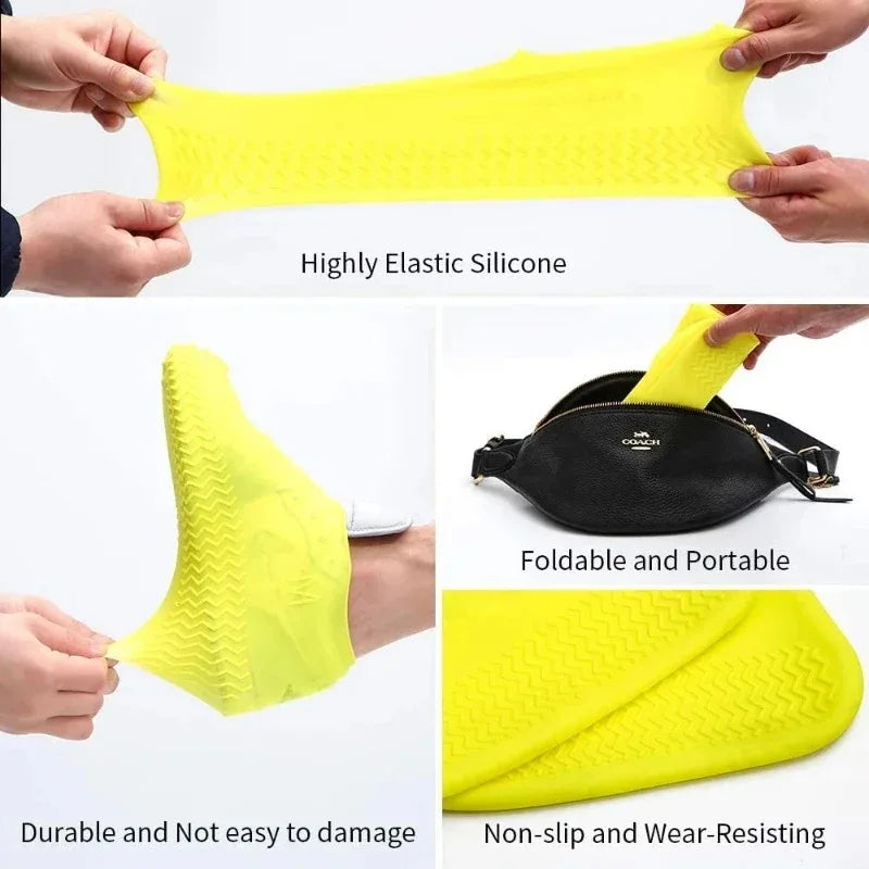 Cover Your Shoes with Waterproof Rain Shoes Covers