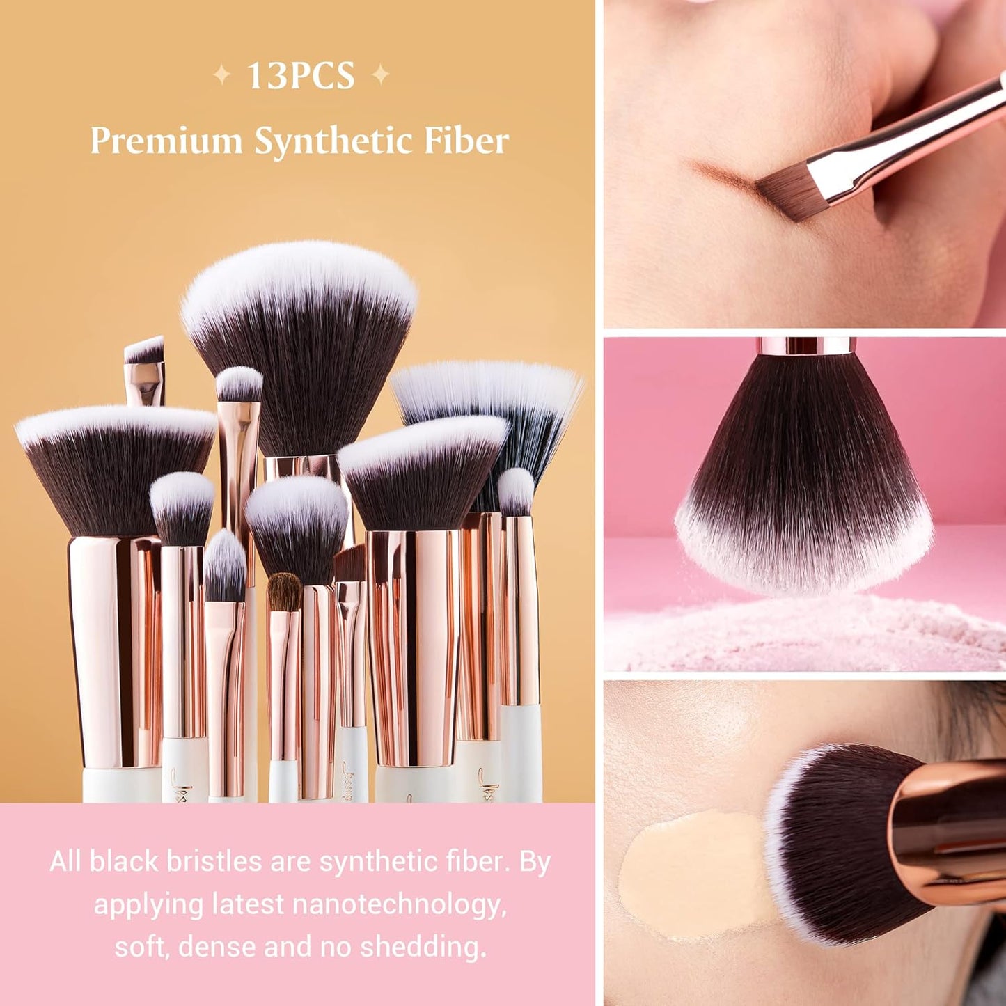 Professional Makeup Brush Set Beauty
