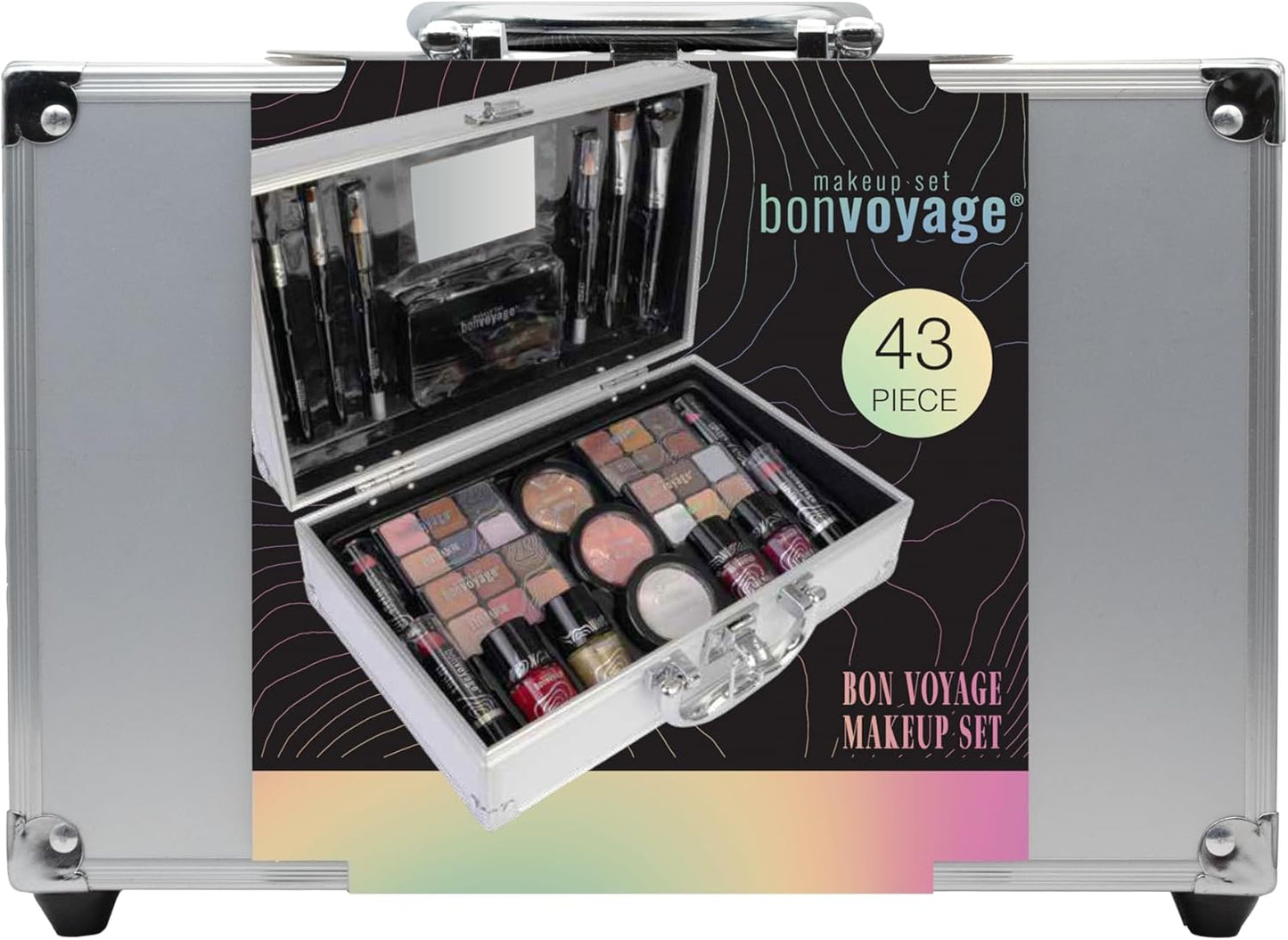 Beauty On Board, 43-Piece Complete Makeup Kit