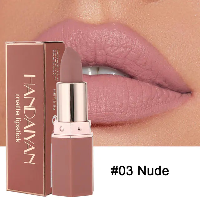 Elegant Nude Matte Lipstick