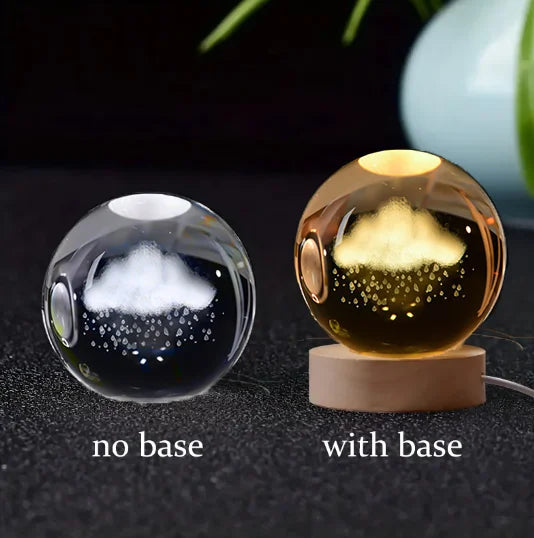 Amazing Crystal Ball Planet Night Light Laser for Home Decoration