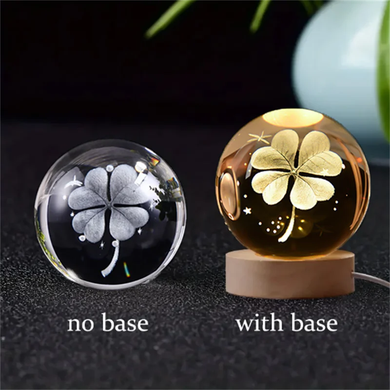 Amazing Crystal Ball Planet Night Light Laser for Home Decoration