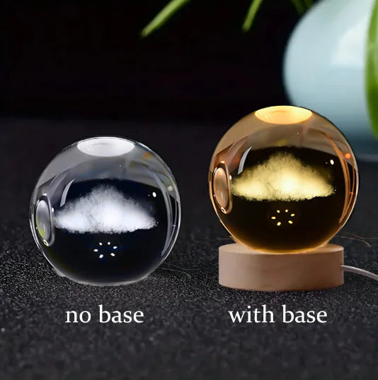 Amazing Crystal Ball Planet Night Light Laser for Home Decoration