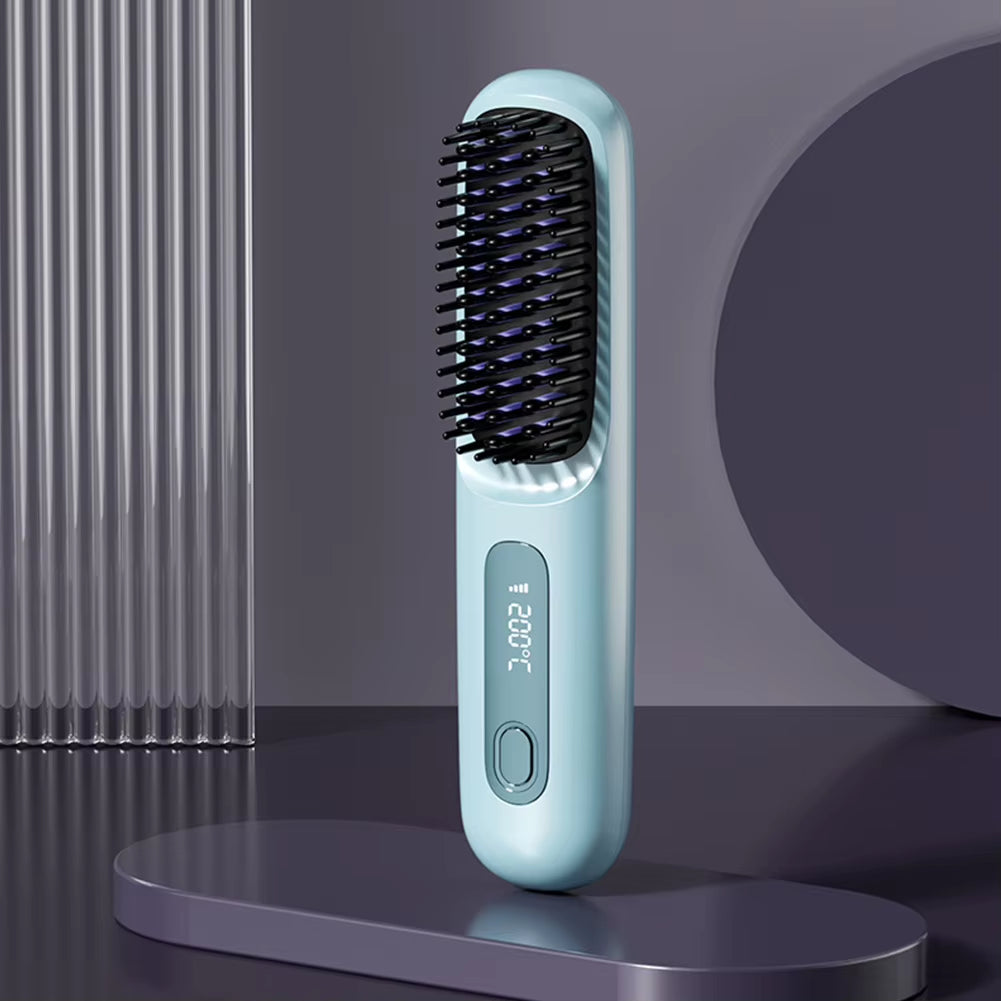 SleekWave™ Wireless Hair Straightener ✨💇‍♀️