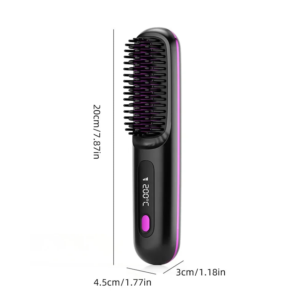 SleekWave™ Wireless Hair Straightener ✨💇‍♀️