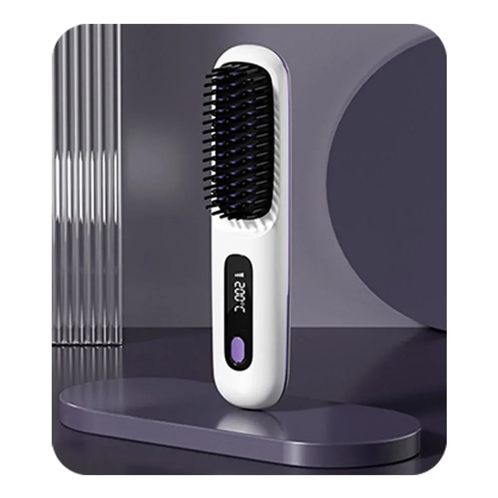 SleekWave™ Wireless Hair Straightener ✨💇‍♀️