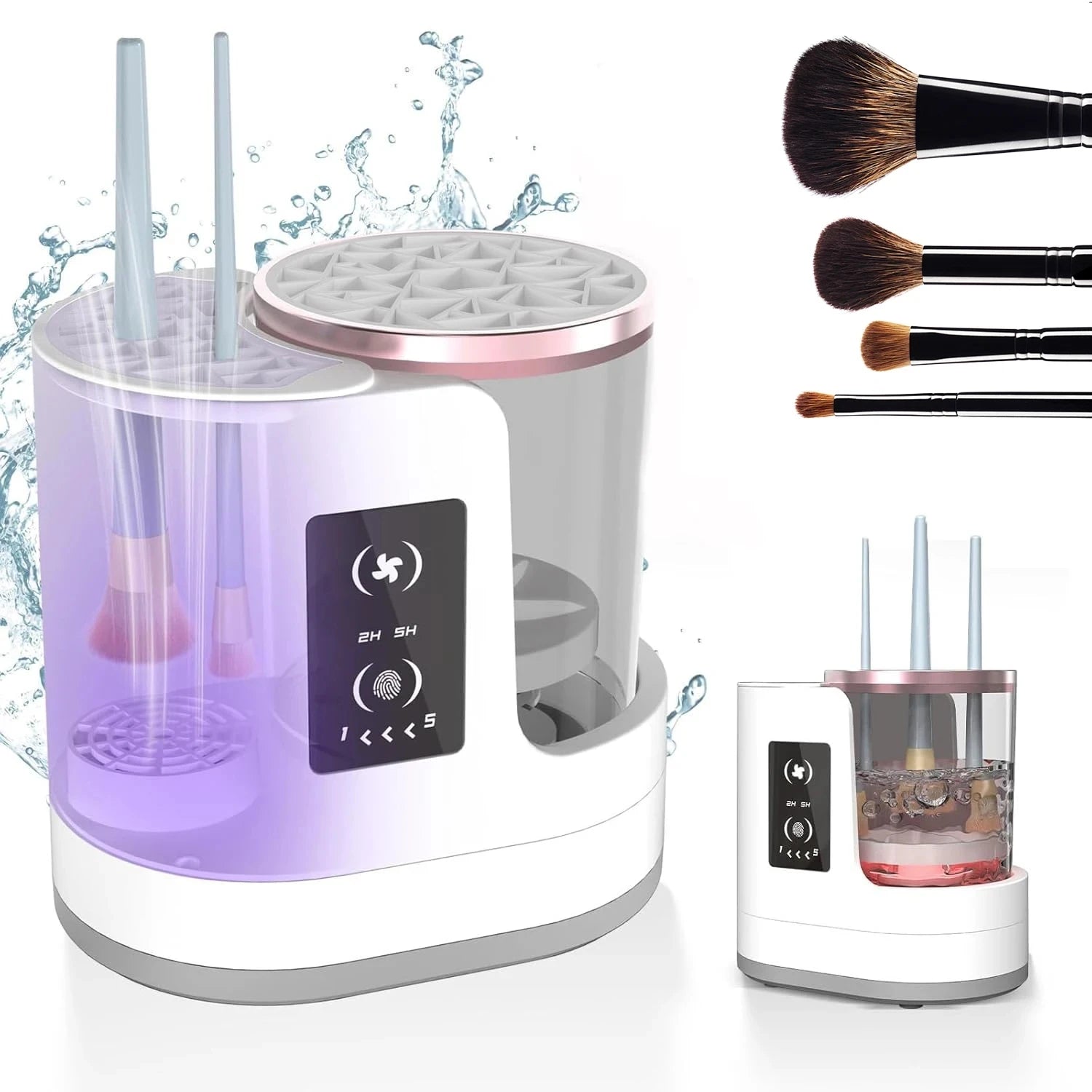 GlamSpin™ 3-in-1 Brush Cleaner 💄✨