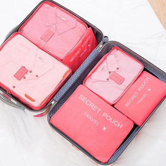  Travel Storage Bag Set - Large Capacity Waterproof Luggage